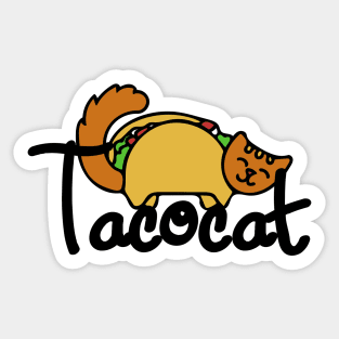 Tacocat Taco cat Sticker